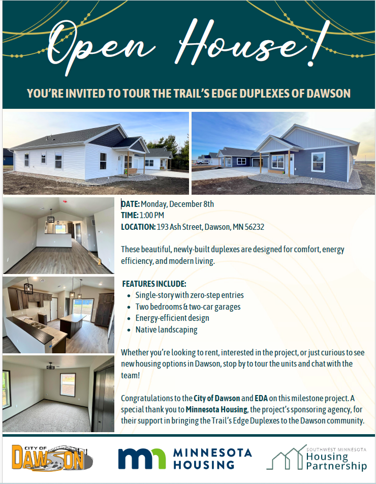 Open House - Trail's Edge Duplexes